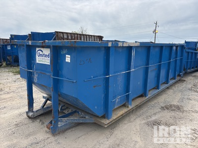 22 ft 4 in 30 cyd حاوية التدحرج