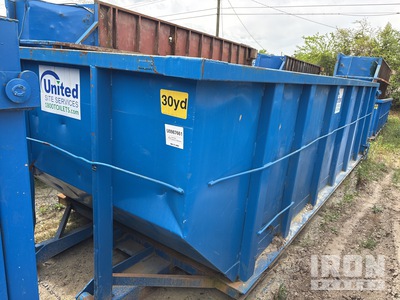 22 ft 4 in 30 cyd حاوية التدحرج