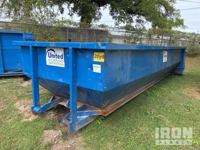 22 ft 3 in 20 cyd حاوية التدحرج