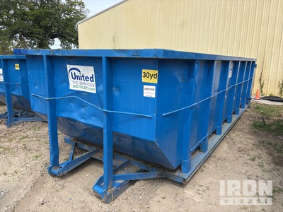 22 ft 4 in 30 cyd حاوية التدحرج