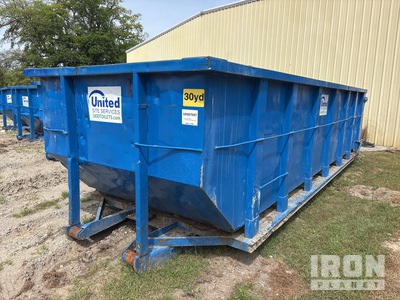 22 ft 4 in 30 cyd حاوية التدحرج