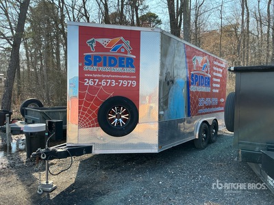 2022 Spartan 16 ft T/A Remolque Cerrado