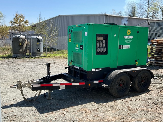 2018 Tecnogen KL45TSX 45 kVA Mobile Generator Set