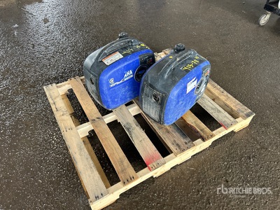 Quantity of (2) Yamaha EF2000IST 2 kW Generator Set