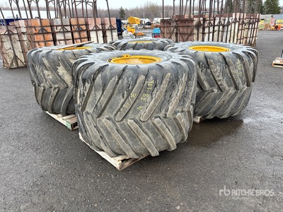 Quantity of (4) 1000/50R25 Pneus