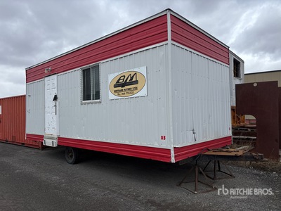 1985 Alpha 22 ft x 10 ft Portable S/A Mobile Office