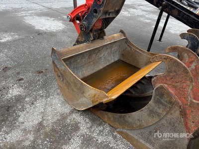 TT 48 in Q/C Cleanup Excavator Bucket - Fits Kubota KX057-5