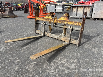 RF 59 in Q/C Wheel Loader Forks - Fits Case 721G
