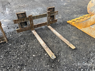 46 in Vorken voor wielladers - Fits CAT 906