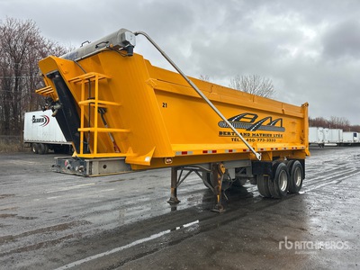 2012 Mac et Lagace 26AA 26 ft T/A End Dump Trailer
