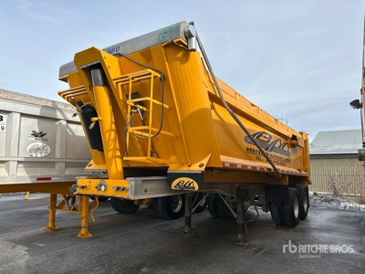 2014 Mac et Lagace 24 ft T/A End Dump Trailer