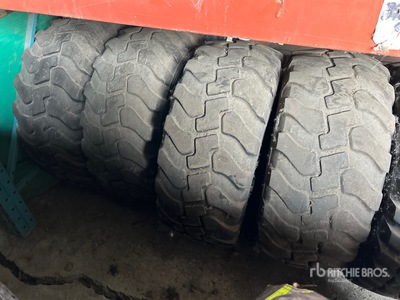 Quantity of (4) Alliance 405/70R18 Tyres - Fits Wheel loader