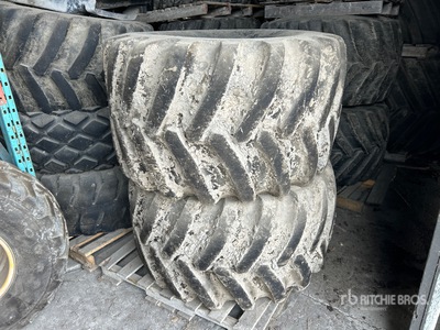 Quantity of (7) Firestone Flotation 23DT 48x31.00-20 Tyres