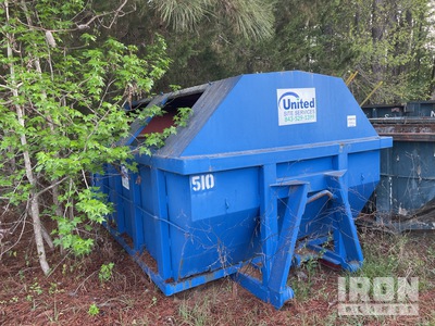 12 ft Recycling حاوية التدحرج