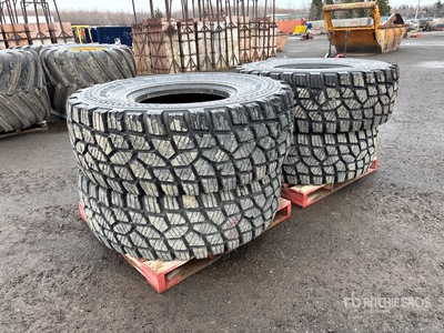 Quantity of (4) Michelin XHA20 20.5R25 Pneus - Fits Wheel Loader