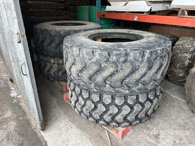 Quantity of (4) Michelin XHA20 20.5R25 Tyres - Fits Wheel Loader