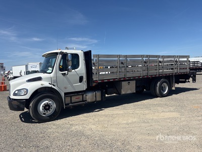 2017 Freightliner M2 106 4x2 Platte vrachtwagen