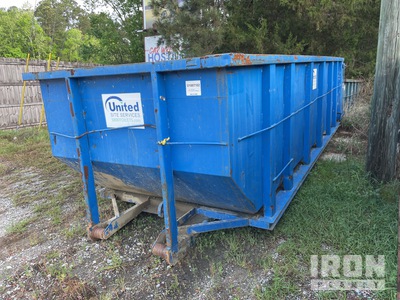 22 ft 4 in 30 cyd حاوية التدحرج