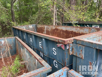 24 ft 5 in 30 cyd حاوية التدحرج