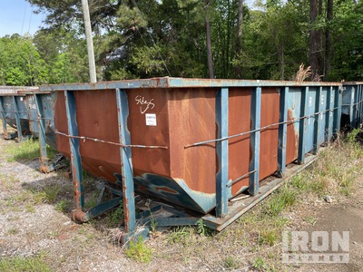 22 ft 4 in 30 cyd حاوية التدحرج