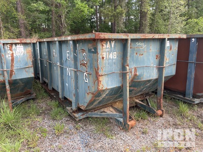 22 ft 30 cyd حاوية التدحرج