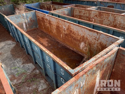 22 ft 30 cyd حاوية التدحرج