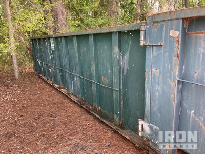 22 ft 30 cyd حاوية التدحرج