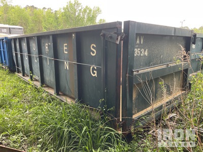 22 ft 30 cyd Roll-Off Container