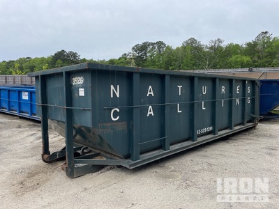 22 ft 30 cyd حاوية التدحرج