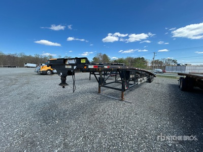 2021 Kaufman Tri/A Open Car Carrier Trailer