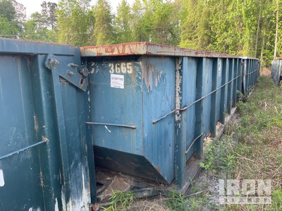 22 ft 30 cyd Roll-Off Container