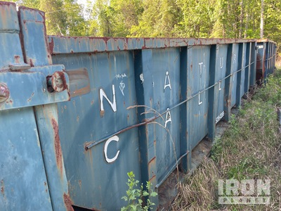 22 ft 30 cyd Abrollcontainer