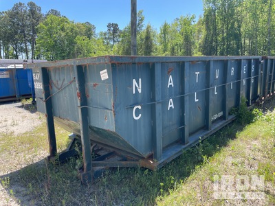 22 ft 30 cyd حاوية التدحرج