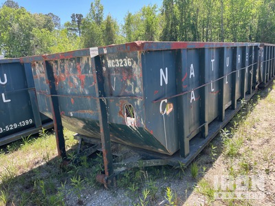 22 ft 30 cyd حاوية التدحرج