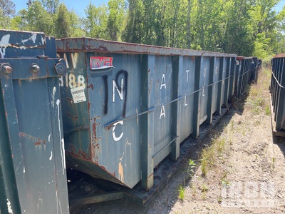 22 ft 30 cyd حاوية التدحرج