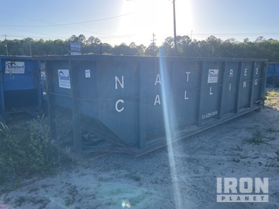 22 ft 30 cyd حاوية التدحرج