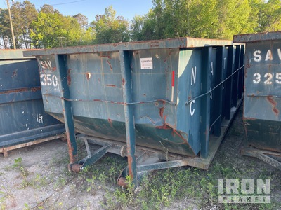 22 ft 30 cyd حاوية التدحرج