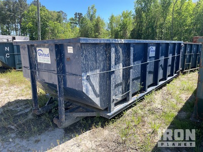 22 ft 30 cyd حاوية التدحرج