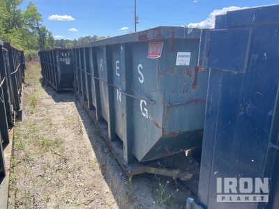 22 ft 30 cyd حاوية التدحرج