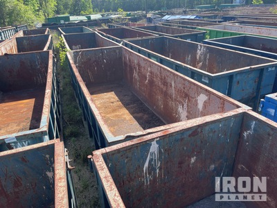 22 ft 30 cyd حاوية التدحرج