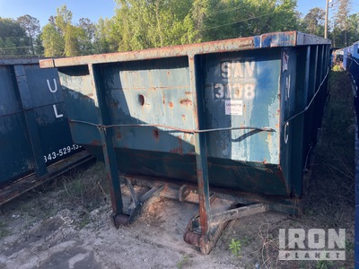 22 ft 30 cyd حاوية التدحرج