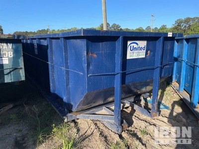 22 ft 30 cyd حاوية التدحرج