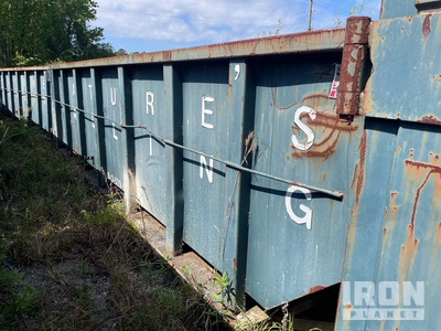 22 ft 30 cyd Contenedor de rodillo