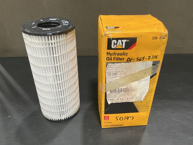 (10) Cat 338-3540 Hydraulic Oil Filters