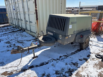 2015 Sullair 185 185 cfm Mobile Air Compressor (Inoperable)