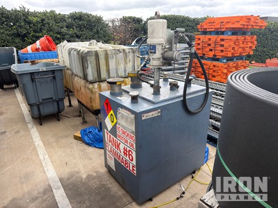 Fireball 425 Pneumatic Hydraulic skid tank with pump