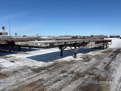 2024 Wilson 53 ft T/A Spread Axle Flatbed Trailer