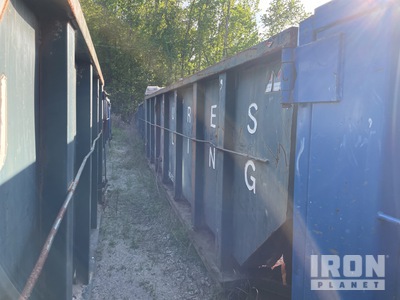 22 ft 3 in Contenedor de rodillo