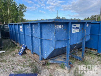 22 ft 30 cyd ロールオフ・ビン