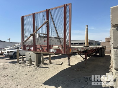 1997 (unverified) Fruehauf 45 FT 45 ft T/A Pritsche Anhänger